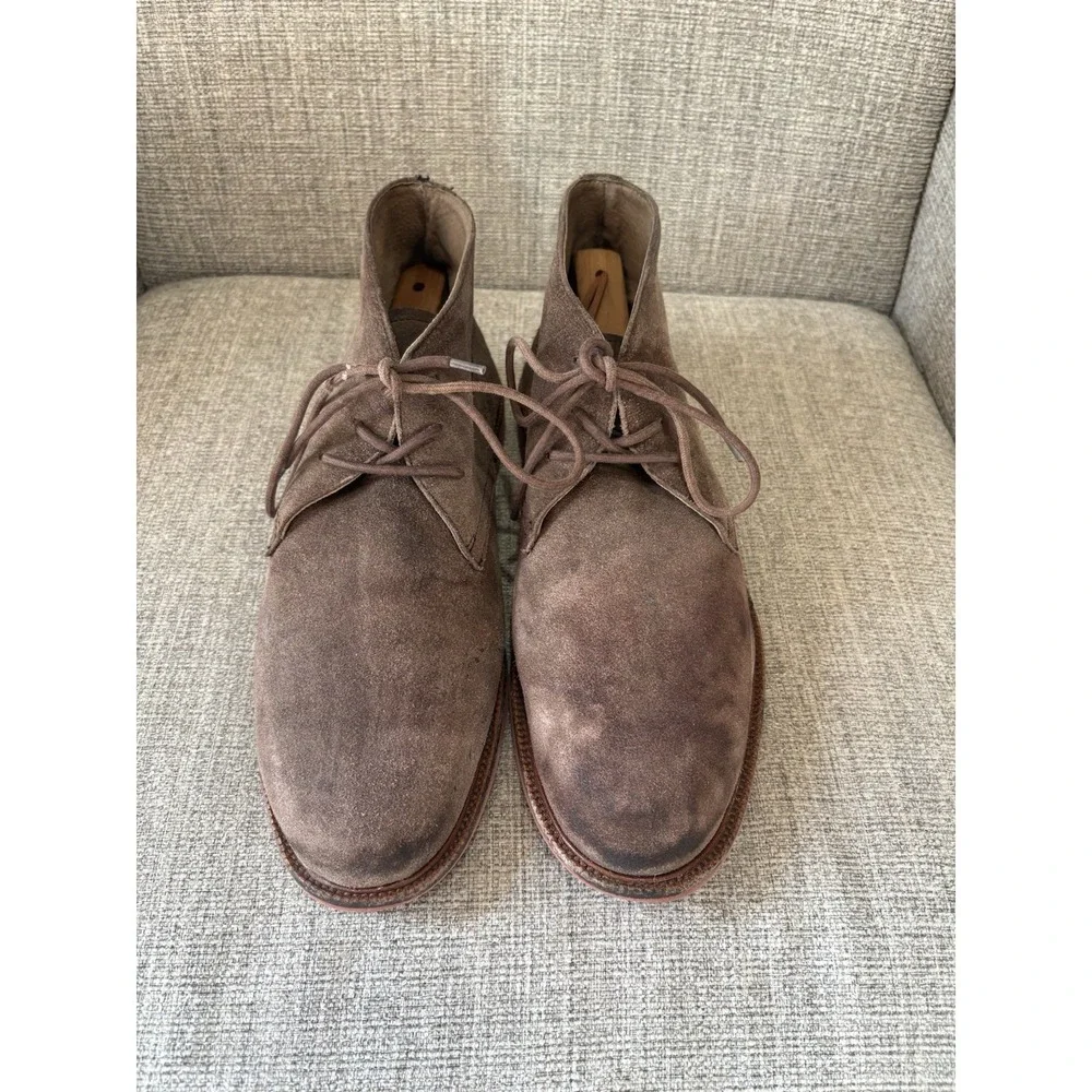 Polo By Ralph Lauren Brown Suede Chukka Boots Sz 12D